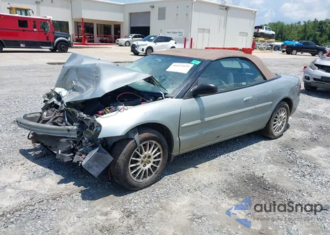 2004 Chrysler Sebring Lxi z USA, uszkodzony, nr VIN 1C3EL55R64N330160